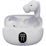 Denver - TWE-57W - In Ear Oordopjes - Wit - Bluetooth - Echte Draadloze