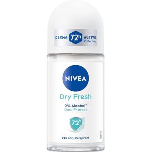 Nivea - Dry Fresh - Deo Roll On - Ongeparfumeerd - 50ml