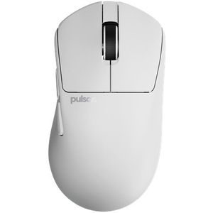 Pulsar - Gaming Gears X3 - Draadloze Gamingmuis - Wit - Hybride Ergonomisch - 32000 DPI