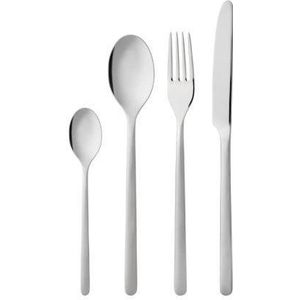 Gense Cutlery set Still 16 pieces Matte/Glossy steel