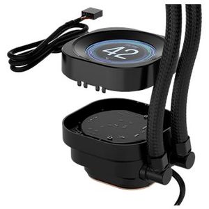 Corsair - NAUTILUS LCD Module - PC Ventilator - Zwart - 53.34 mm - 1 x