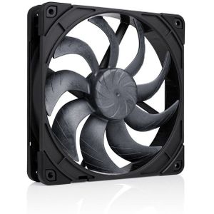 Noctua NF-A14x25 G2 PWM chromax.black - Case ventilator - 120mm - Black