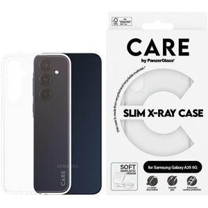 CARE by PanzerGlass Fashionable Case Transparent X-Ray Soft Basic Samsung Galaxy A35 5G