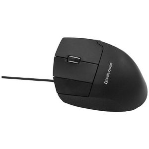 Contour Unimouse - mouse - USB-C - black - Left-handed - Muis - Optisch - 7 knoppen - Zwart