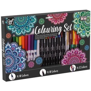 Craft Sensations Colouring Set 33 pcs