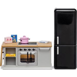Lundby cooker & fridge set