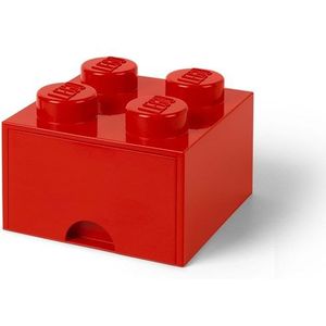 Opbergbox LEGO Brick 4 Rood 22