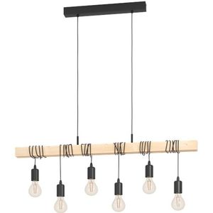 EGLO TOWNSHEND hanglamp, bruin