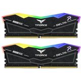 Team Group T-Force Delta RGB DDR5-7200 - 48GB - CL34 - Dual Channel (2 pcs) - Intel XMP - Zwart met RGB