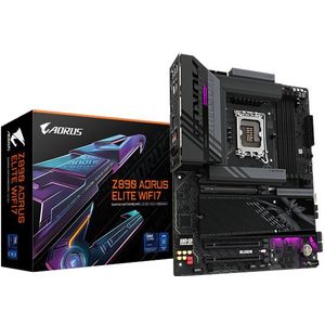 GIGABYTE Z890 AORUS ELITE WIFI7 Moederbord - Intel Z890 - Intel LGA1851 socket - DDR5 RAM - ATX