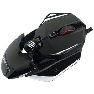Mad Catz R.A.T. 2+ Optical Gaming Mouse - Gaming muis - Optisch - 5 knoppen - Zwart