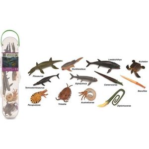 Collecta box of Mini Prehistoric Marine Animals