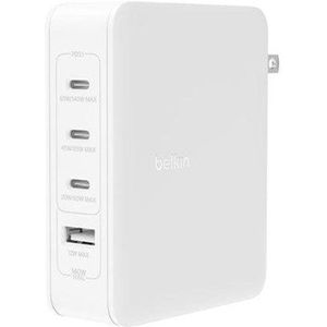 Belkin BoostCharge Pro power adapter - GaN technology - USB 3 x USB-C - 140 Watt
