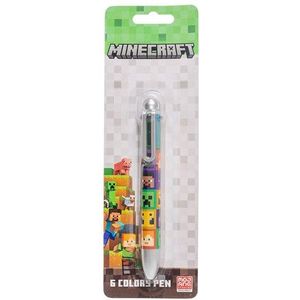 Euromic MINECRAFT Multi-col. pen on blistercard