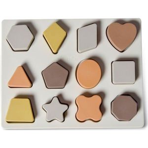 Nuuroo Bowie silicone puzzle - Brown Mix