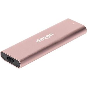 dezen M.2 Premium NVMe Enclosure USB 3.2 Gen 1 - Roze