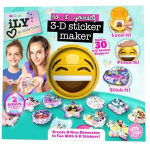 Wecool - 3D-Stickermaker - Kleur - Materiaal - 30 Stickers Inclusief