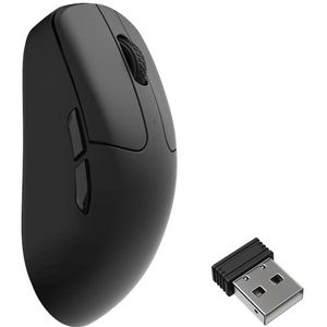 Keychron - M2-A23 - Draadloze Muis - Zwart - Ergonomisch Ontwerp - 26.000 DPI