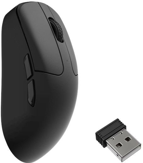 Keychron - M2-A23 - Draadloze Muis - Zwart - Ergonomisch Ontwerp - 26.000 DPI