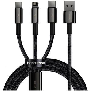 Baseus Tungsten Gold 3-in-1 USB cable
