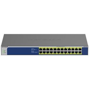 Netgear GS524PP-100EUS 24-Port Gigabit Ethernet High-Power PoE+ Unmanaged Schakelaar (300W)
