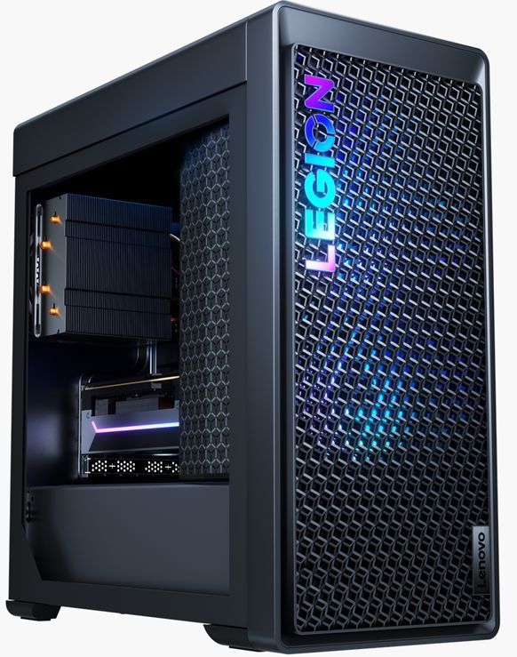 Lenovo - Legion T5 - PC - Grijs - Intel Core i7 - 16GB RAM - 1TB SSD - RTX 5070