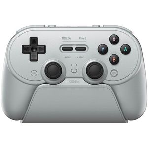 8bitdo - Pro 3 - Bluetooth Gamepad - Grijs - Controller