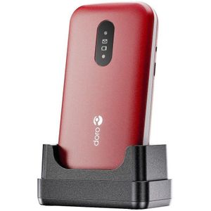 Doro 2821 - Sleutel Mobiele Telefoon - Rood - 4G
