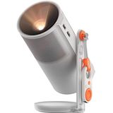 XGIMI MoGo 4 - Draagbare Beamer - Zilver - Met Creatieve Filters - 360° Rotatie - Draadloze Projector - Harman Kardon Speakers