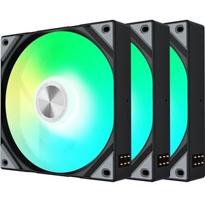 TRYX - ROTA SL ARGB - Ventilator - Zwart - 3er-Pack - 120 mm