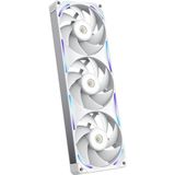 NZXT F360X - Case ventilator - 360mm - Wit met RGB-licht - 41 dBA