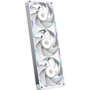 NZXT F360X - Case ventilator - 360mm - Wit met RGB-licht - 41 dBA