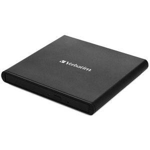 Verbatim Slimline - DVD±RW (±R DL) / DVD-RAM drive - USB 2.0 - extern - DVD writer - USB 2.0 - Zwart