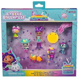 Gabby's Dollhouse Feest 6-Figuren Geschenkset