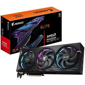 GIGABYTE Radeon RX 9070 XT AORUS Elite - 16GB GDDR6 RAM - Grafische kaarten