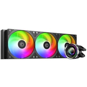 ID-COOLING FX360 Vloeibare CPU-Koeler - 360 mm - ARGB Infinity Mirror - 3 x 120 mm Ventilatoren