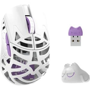 WLMouse Beast Miao (Omron) / Wireless 8K / Magnesium - Gaming muis - Optisch - 5 knoppen - Wit