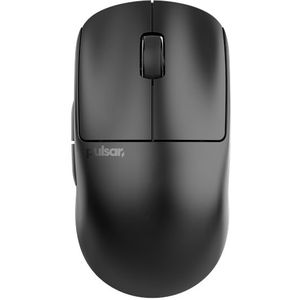 Pulsar X2 CRAZYLIGHT Wireless Medium (Jet Black) - Gaming muis - Optisch - 5 knoppen - Zwart