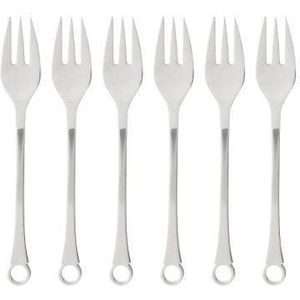 Gense Cake fork Pantry 16 cm 6 pcs. matte/gloss steel