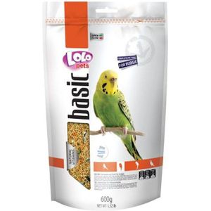 Lolo Pets Budgie food complete 600g resealable