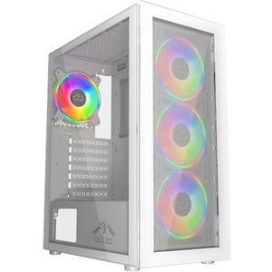 DUTZO C531 TG ARGB - Case - Miditower - Wit