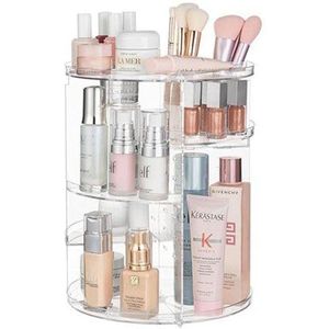 UNIQ 360° rotating makeup organizer - Clear