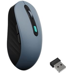 Keychron BM25 Wireless Tri-Mode - Muis - Optisch - 6 knoppen - Grijs