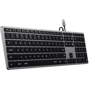 Satechi Slim W3 - Toetsenbord - Noords - Grijs