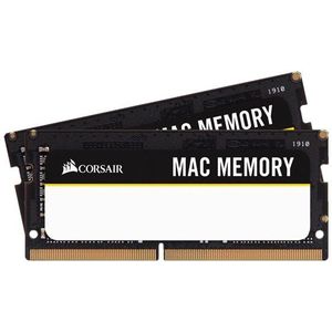 Corsair - Mac-geheugen - RAM - Zwart - 2 x 8GB - 2666 MHz - DDR4 SO-DIMM