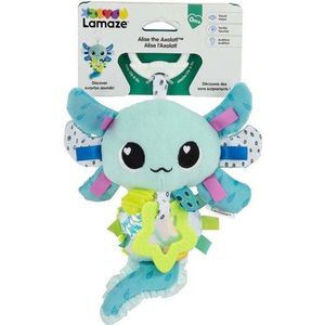 Lamaze Alise de Axolotl - Grijp- en bijtspeelgoed - Educatief Babyspeelgoed - Knuffel - Spelen en ontdekken