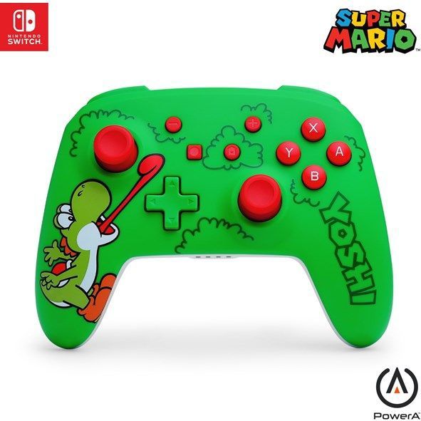 PowerA - Wireless Controller - Veelkleurig - Voor Nintendo Switch - Hungry Yoshi