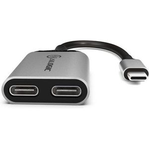 ALOGIC UL2CAPW-SGR interface hub USB 3.2 Gen 1 (3.1 Gen 1) Type-C Grijs