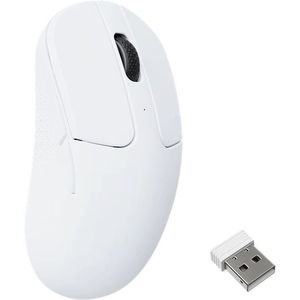 Keychron M3 Mini Ultralight 55g Wireless 8K - Gaming muis - Optisch - 5 knoppen - Wit