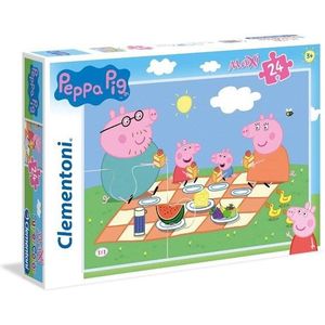 Clementoni Maxi Puzzle Peppa Pig 24st. Vloer